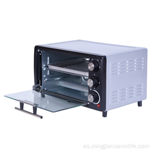 Mini horno tostador eléctrico portátil multifunción 12L